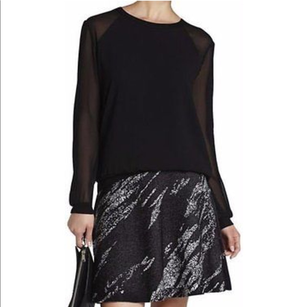 BCBGMAXAZRIA indigo skirt / BRAND NEW